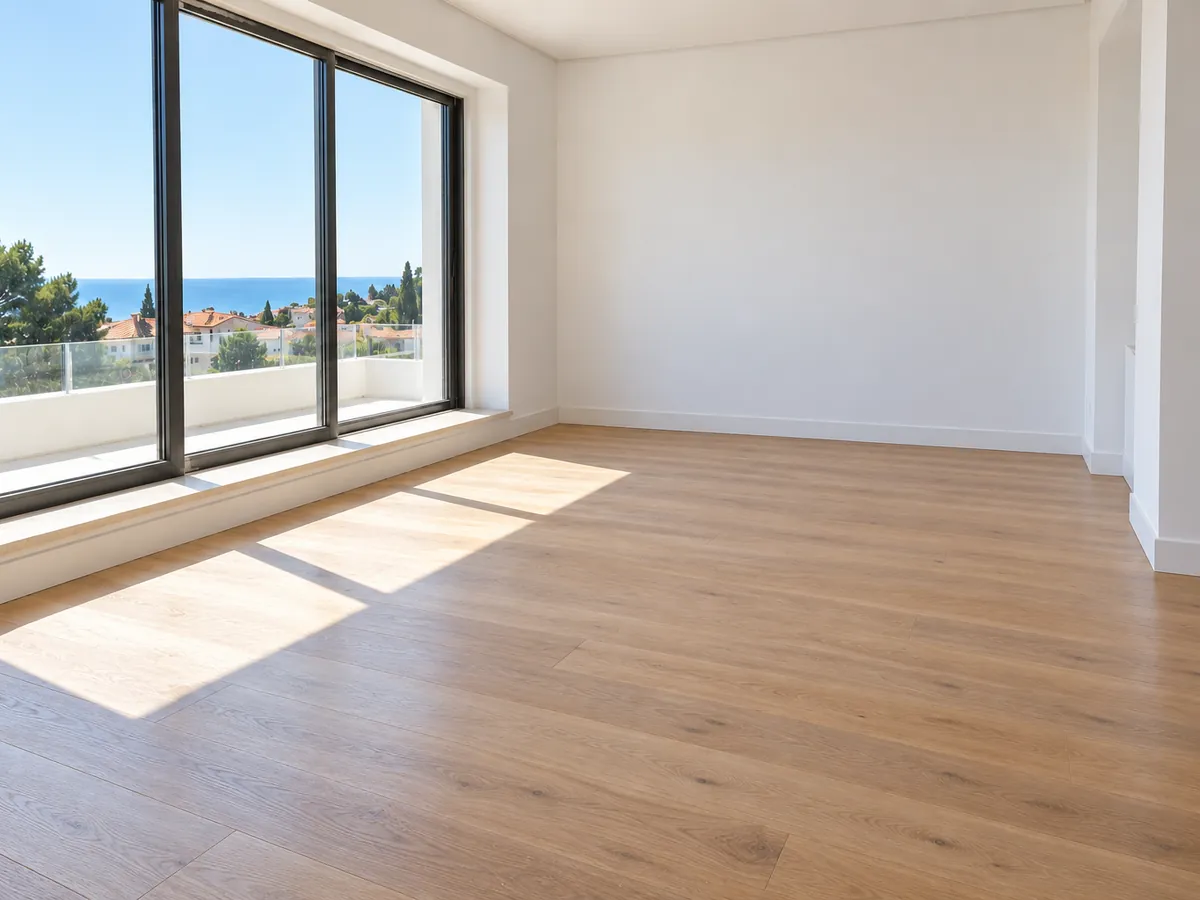 Obra acabada. Casa pronta a habitar. — Depois
